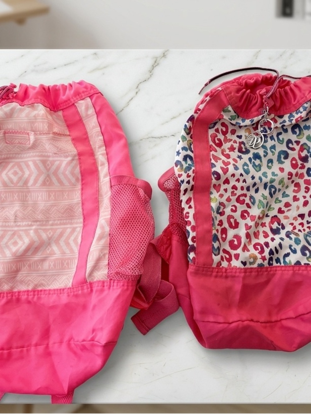 2 x  Drawstring Backpacks